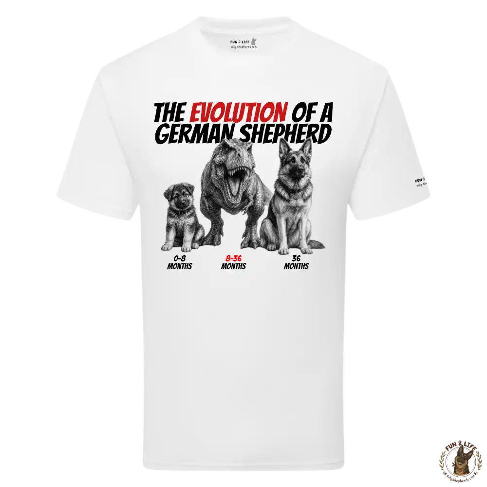 evolution-T-shirt-wit-voorkant