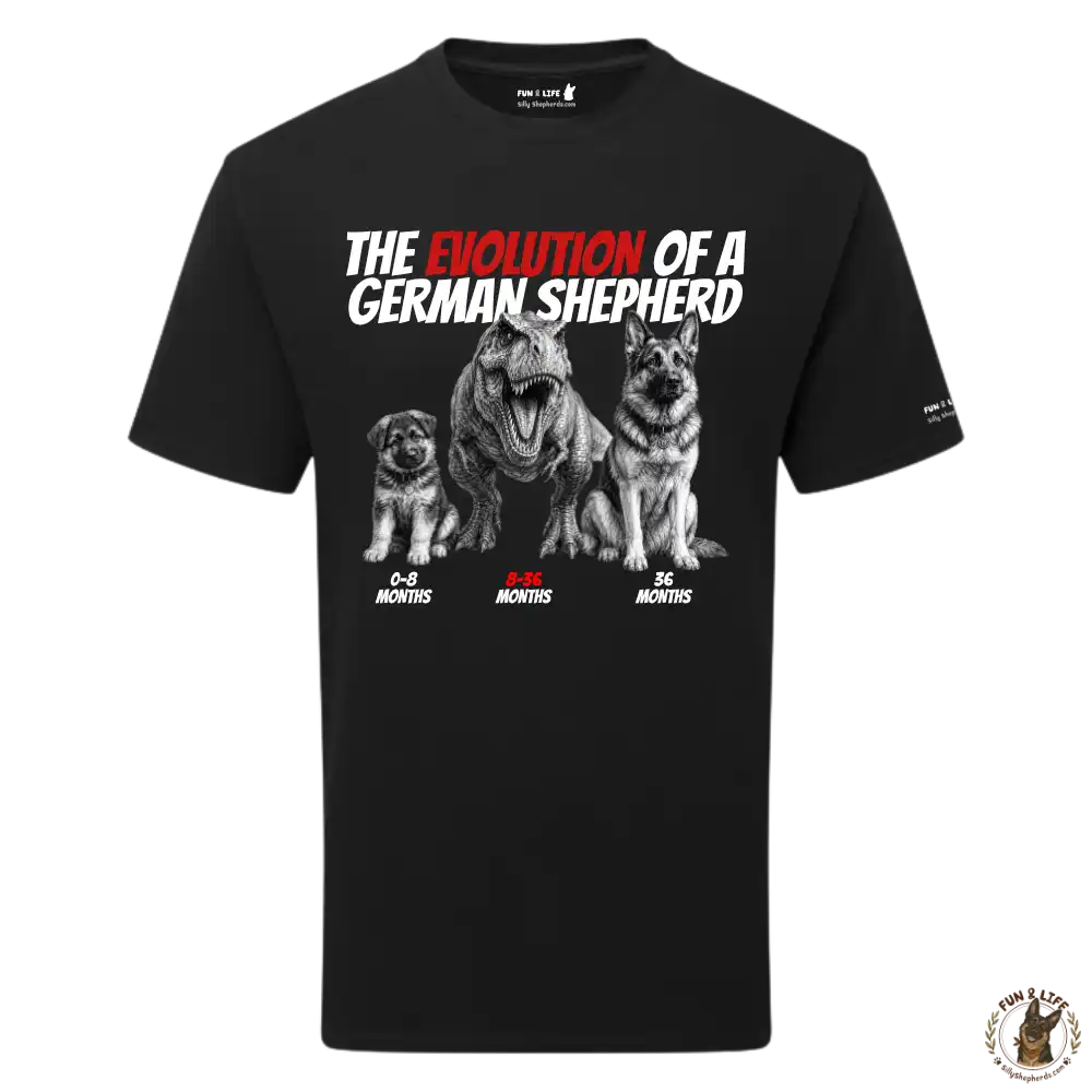 evolution-T-shirt-zwart-voorkant
