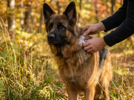 Teken bij de Duitse Herder: zo controleer, verwijder en voorkom je ze